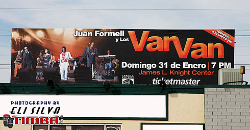 Los Van Van - Miami Concert - James L. Knight Center - Jan 31