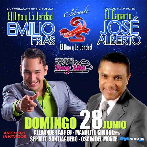 Emilio Frias "El Niño" y La Verdad & El Canario in concert