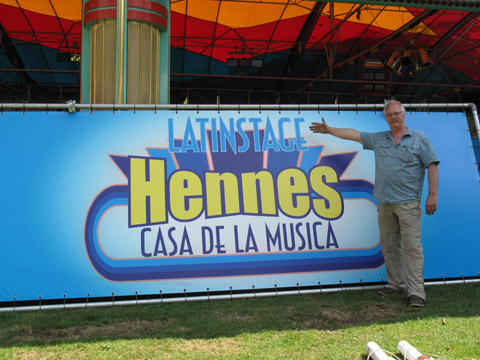 Henri van Woerkom (HENNES) organizer of Cuban festival