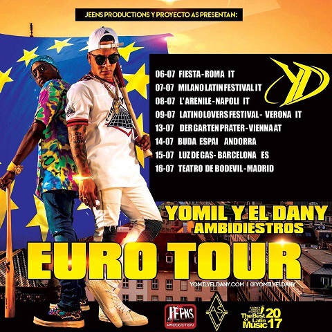 Yomil & El Dany Europe 2017