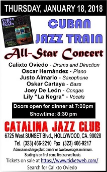 Calixto Oviedo & Cuban Jazz Train