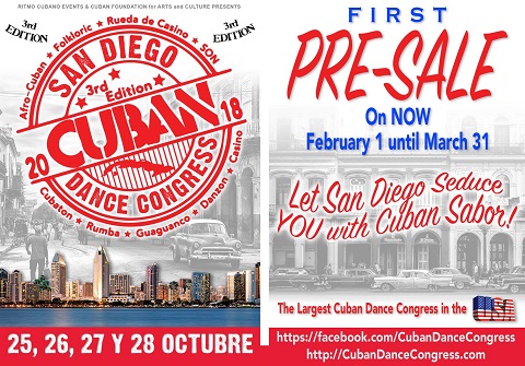 San Diego Cuban Dance Congress 2018