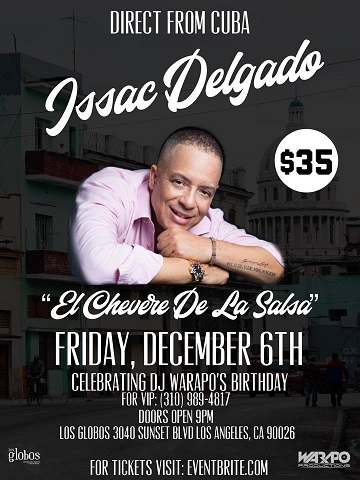 Issac Delgado Dec. 6 - Los Angeles