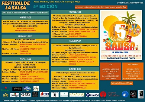 Festival de la Salsa en Cuba 2020