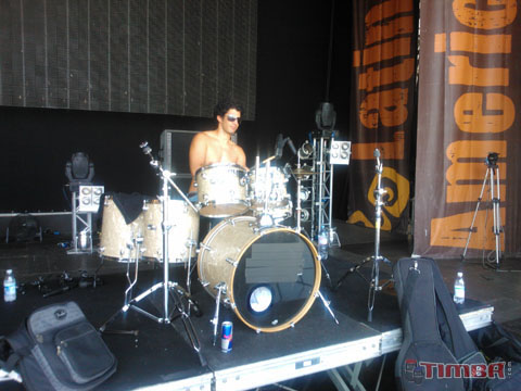 Maikel Pérez @ Latinoamericando soundcheck