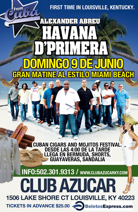 Havana D' Primera U.S.A. Tour 2013 - TIMBA.com Home of Cuban Music