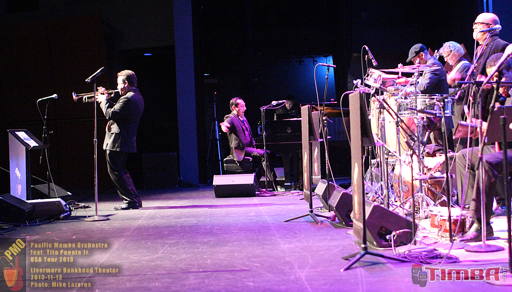 Pacific Mambo Orchestra 2013 USA TOUR feat. Tito Puente Jr.with special guests Marlow Rosado and Willy Torres - Livermore Bankhead Theater - November 13, 2013