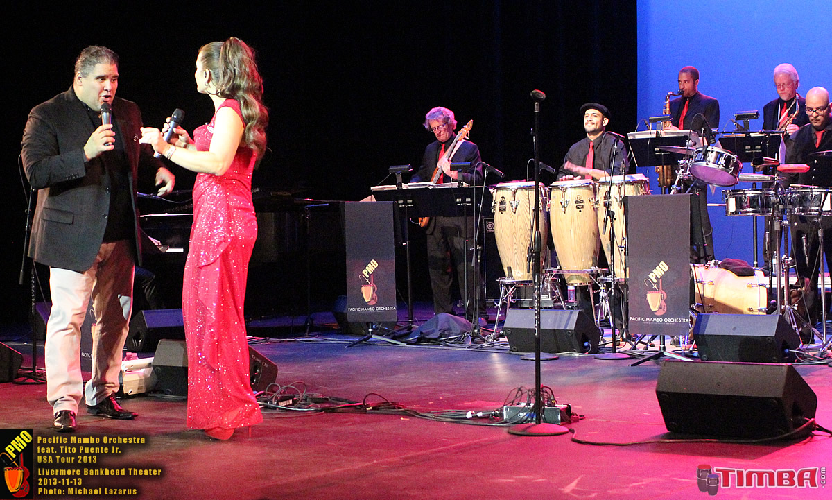 Pacific Mambo Orchestra 2013 USA TOUR feat. Tito Puente Jr.with special guests Marlow Rosado and Willy Torres - Livermore Bankhead Theater - November 13, 2013