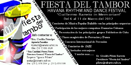 Fiesta del Tambor 2012