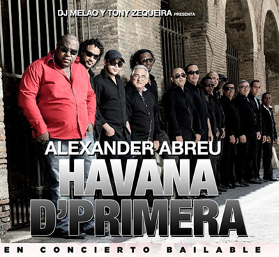 Havana D' Primera en Miami @ The Place - November 25 2012 = Cuban Music News