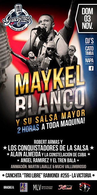 Maykel Blanco y Su Salsa Mayor en Lima
