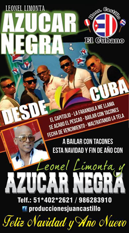 Leonel Limonta & Anzúcar Negar in Peru