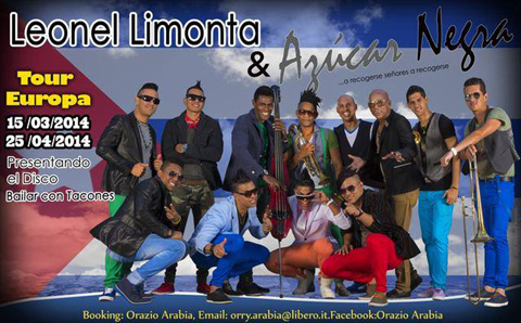Leonel Limonta & Azúcar Negra Europe 2014