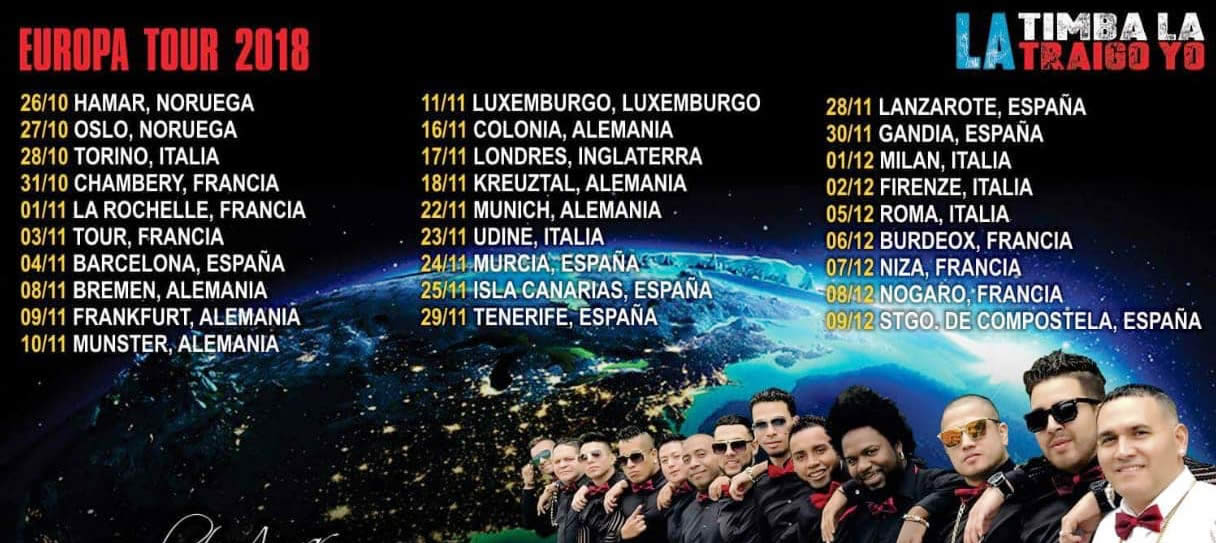 LA TIMBA LA TRAIGO YO - Nuevo Disco + Gira Europa de Robert Armas y los Conquistadores de la Salsa