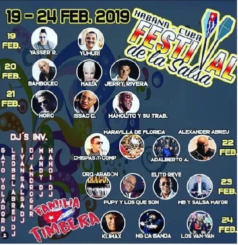 Festival de la Salsa en Cuba 2019