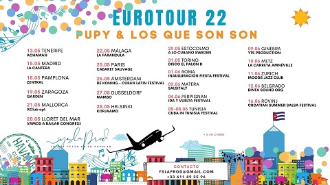 Pupy y Los Que Son Son Europe 2022