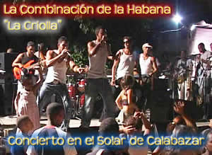 Concierto el el Solar de Calabazar - La Combinación de la Habana